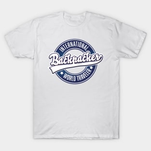 International Backpacker Word Traveler T-Shirt